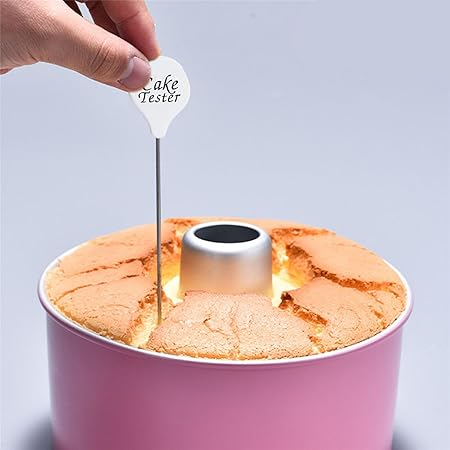 (19.5cm) Edelstahl Kuchen Teig Tester Wiederverwendbare Muffin Back Prüfnadel Torten Spiess - Cake Tester