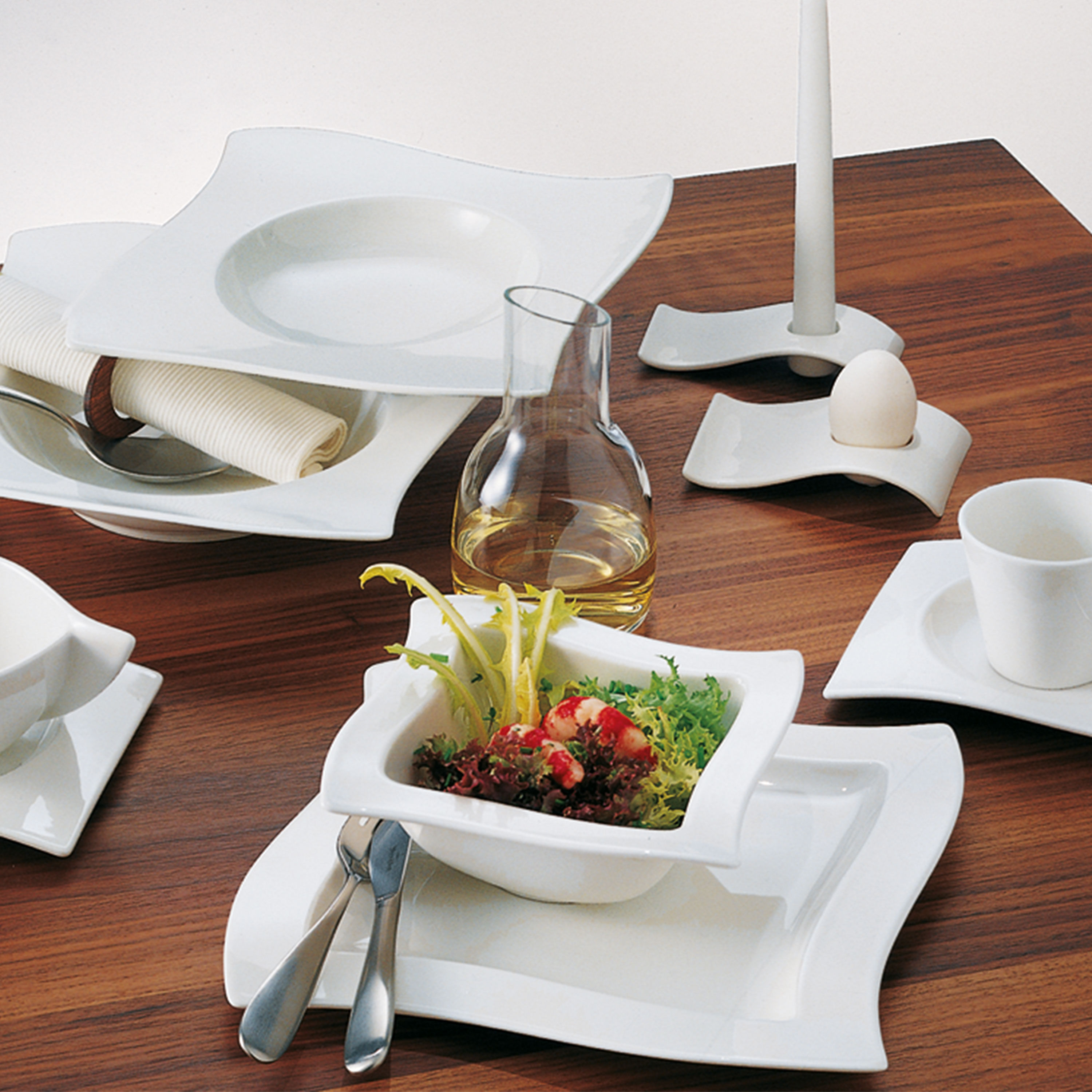 NewWave Cereal bowl White, 17 oz, Premium Porcelain