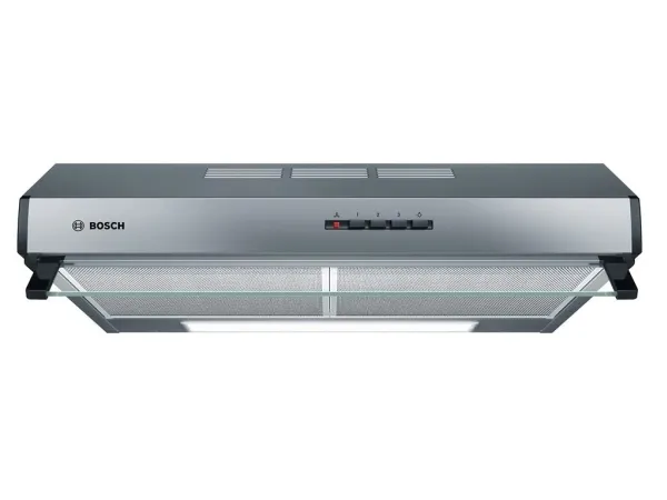 Bosch Serie | 4 DUL63CC50 - Hætte - standard - bredde: 60 cm - dybde: 48.2 cm - udtrækning og recirkulation (-) - rustfrit stål