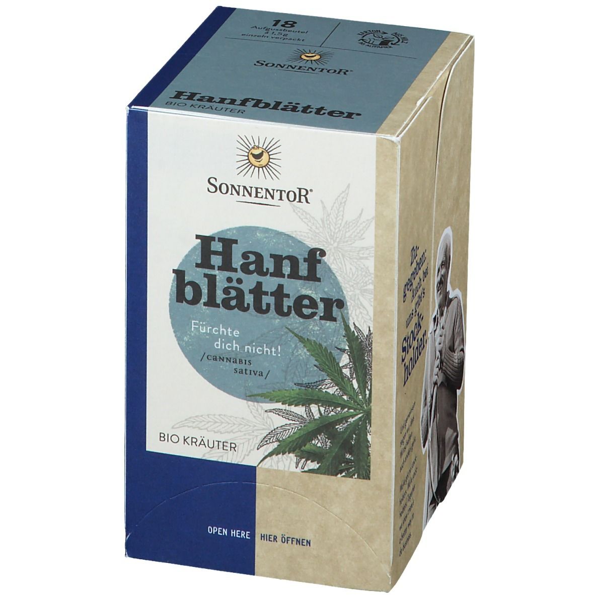 SonnentoR® Hanfblätter Bio-Kräutertee