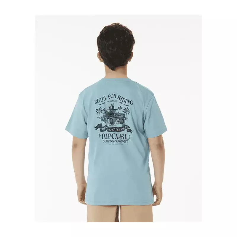 Teeshirt junior RIPCURL Search Trip Tee-Boy Dusty Blue