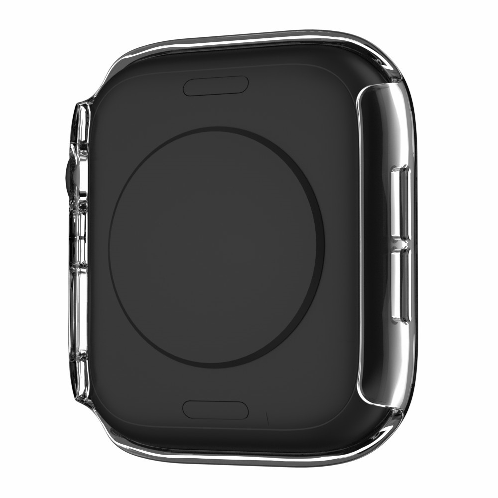 Apple Watch (45 mm) Hardcase Bumper   Display Schutzglas (IP68) - Transparent