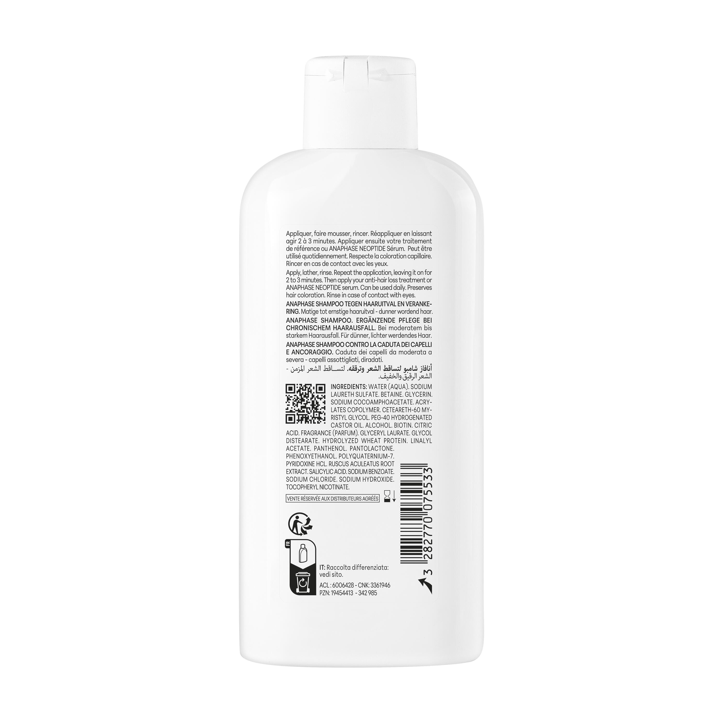 DUCRAY ANAPHASE CHRONIC Shampoo<br>200 ml, Tube, bei Haarausfall