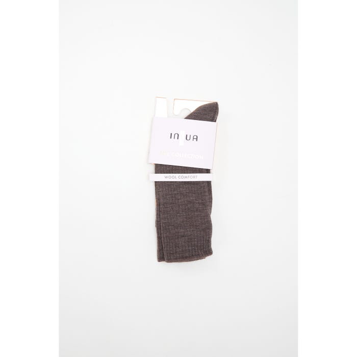 inSua THE COLLECTION-Wollen sokken met ribbeltjes