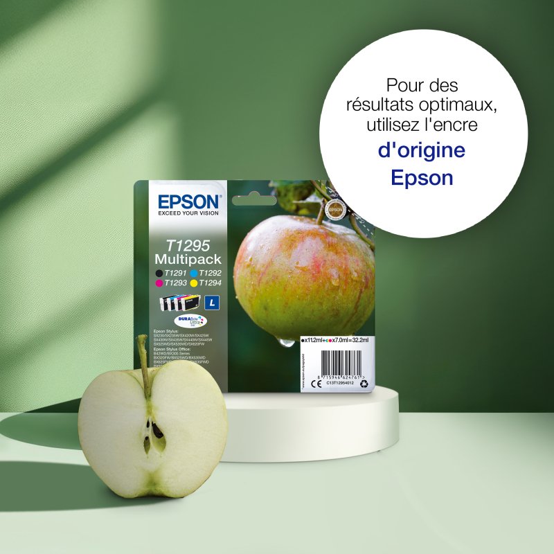 Epson Apple Encre cyan DURABrite Ultra Pomme T1292
