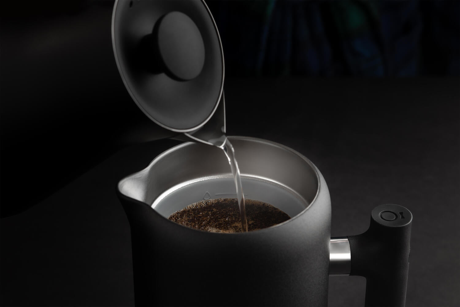 Fellow  Clara French Press stempelkande, Matte Black - 709ml