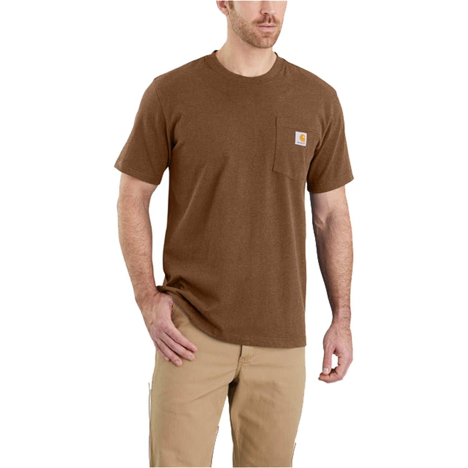 Carhartt  Relaxed Fit Heren T-Shirt Met Zak