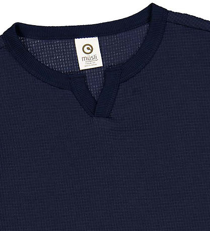 Müsli T-Shirt - Waffel - Nacht Blue