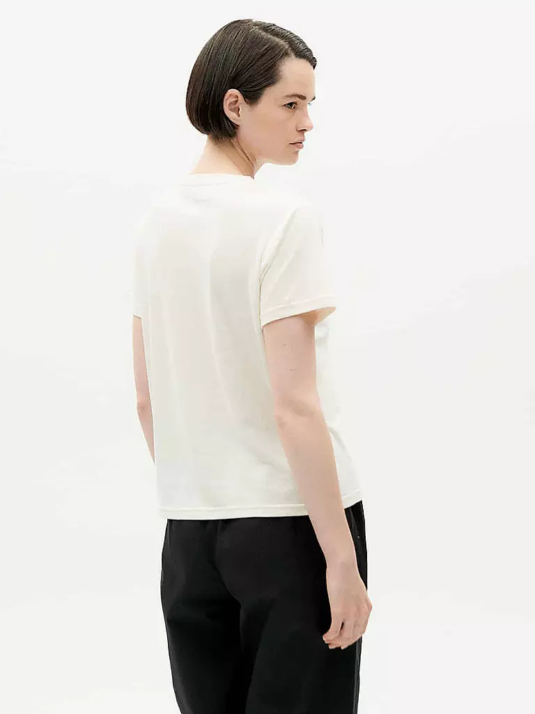 THINKING MU T-Shirt CLAVEL creme