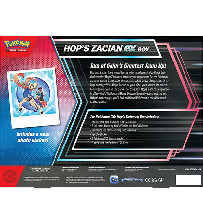 Pokémon Sammelkarte - Hop's Zacian Ex Box