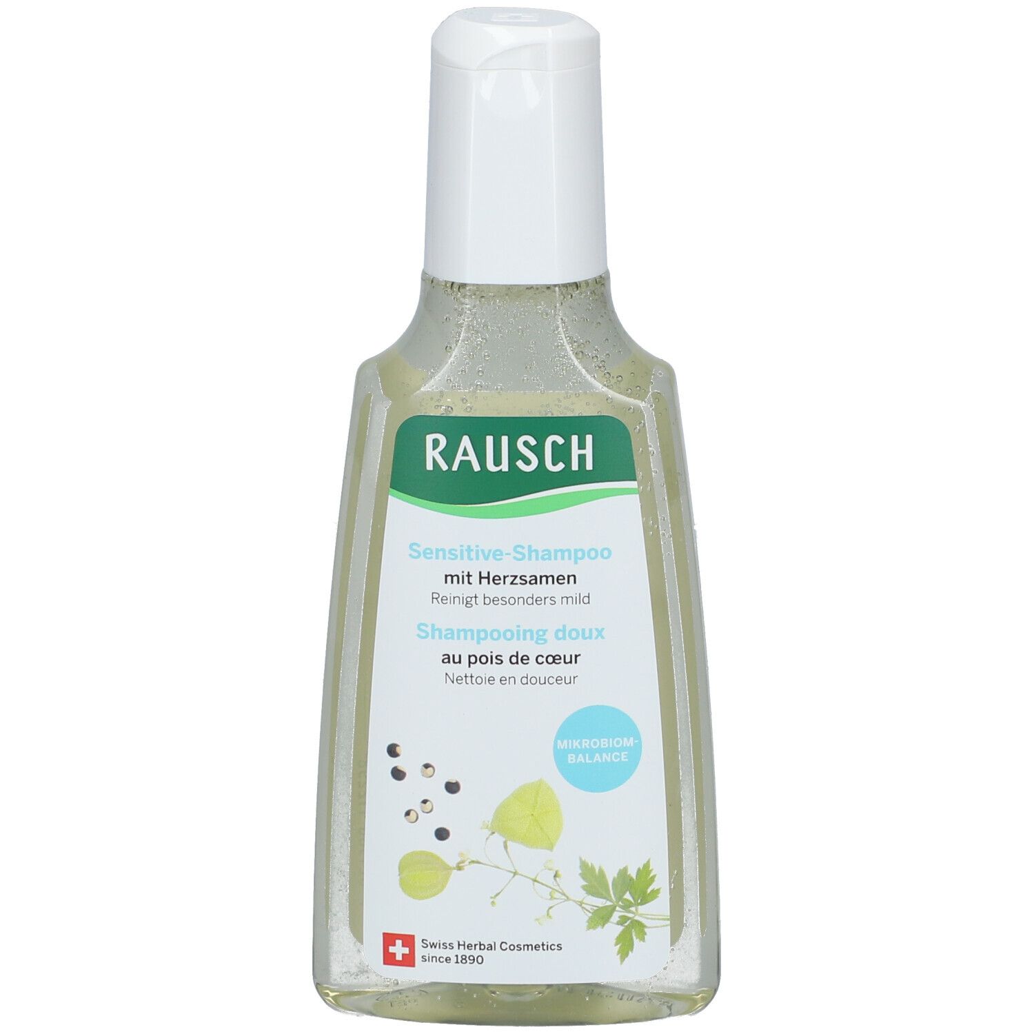 RAUSCH Sensitive-Shampoo mit Herzsamen