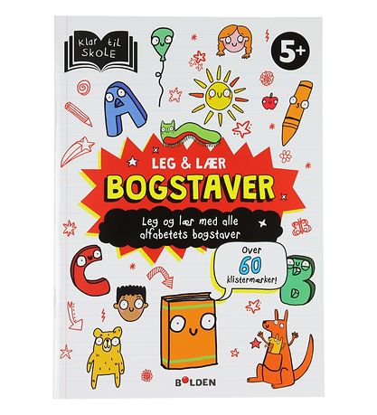 Forlaget Bolden Aktivitätsbuch - Leg og Lær: Bogstaver - Dänisch