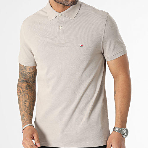 Polo Manches Courtes Regular Polo 1985 7770 Taupe