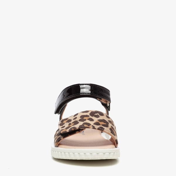 Blue Box meisjes sandalen met luipaardprint