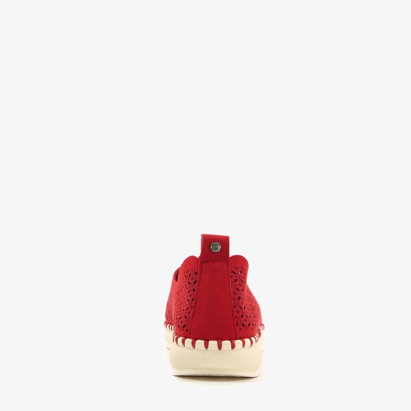 Hush Puppies Daisy dames instappers rood