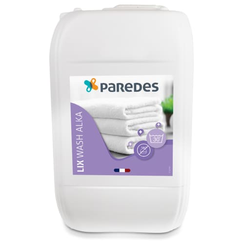 Lessive liquide alcaline Paredes LIX WASH ALKA bidon de 24kg