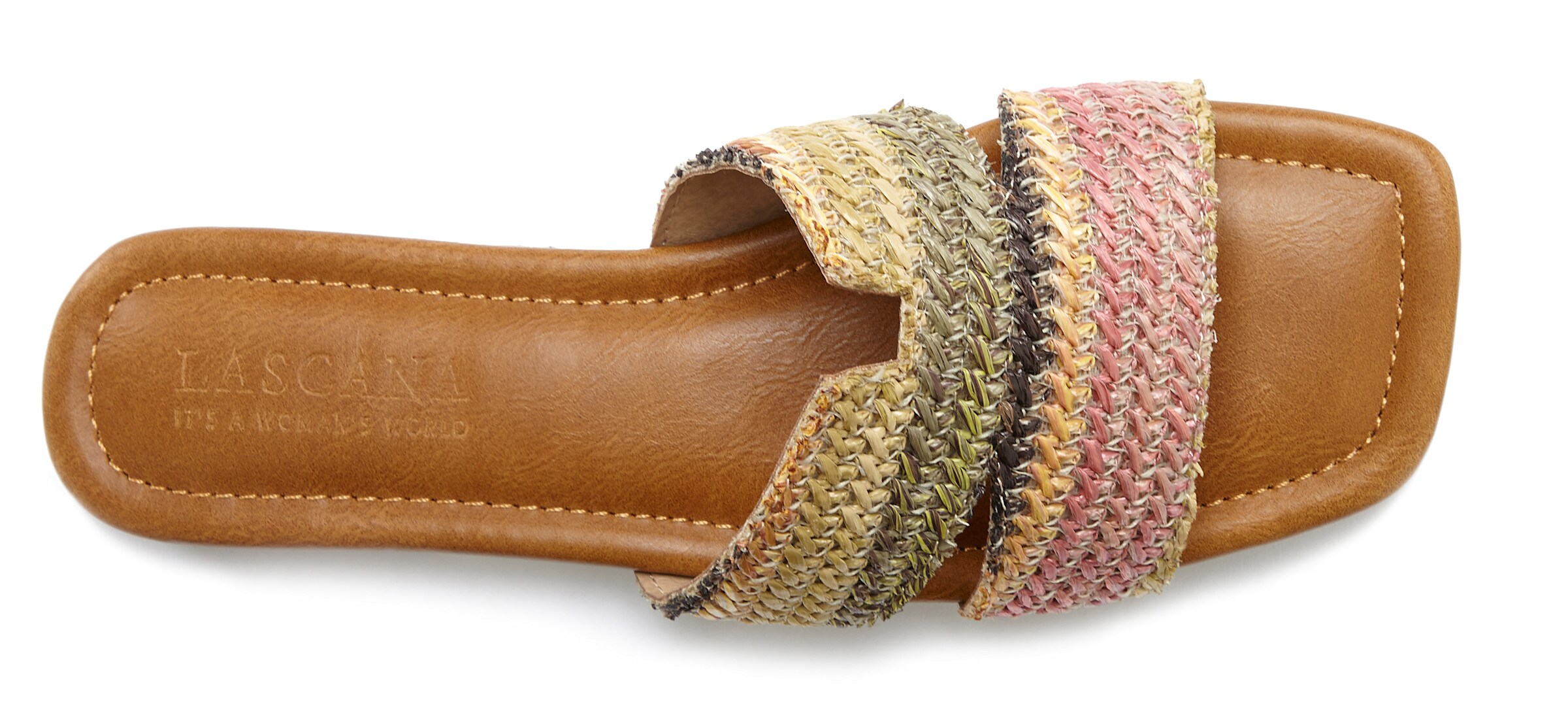 LASCANA Pantolette in bunt