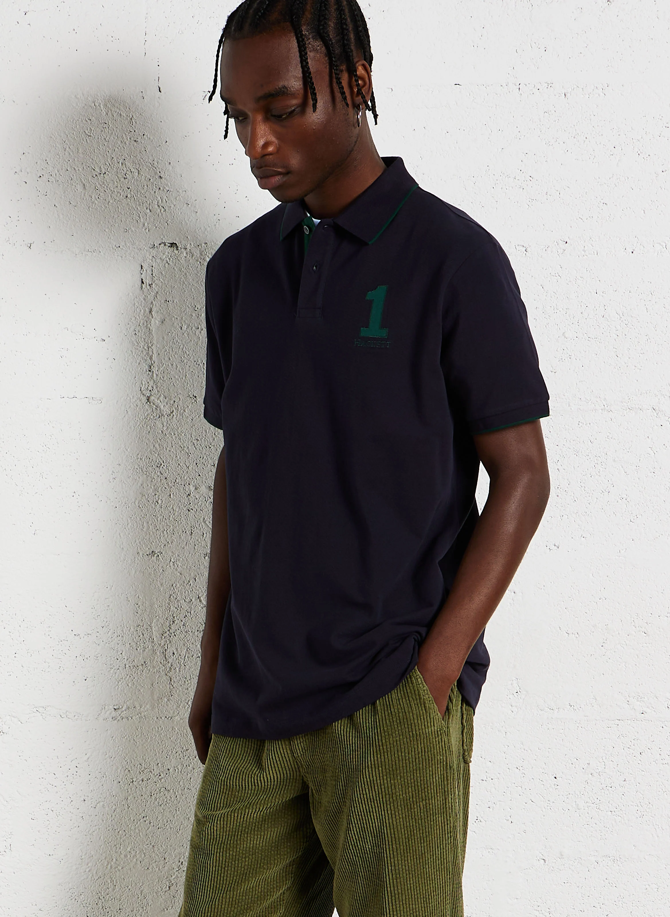 Polo en coton | Bleu
