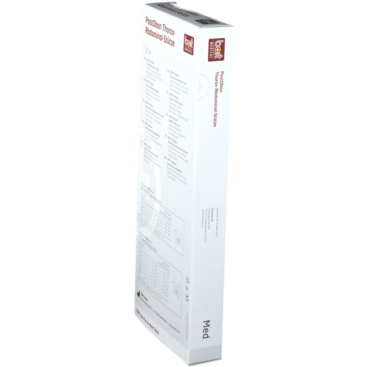 BORT PostOban® SOFT Thorax-Abdominal-Stütze Gr. L haut