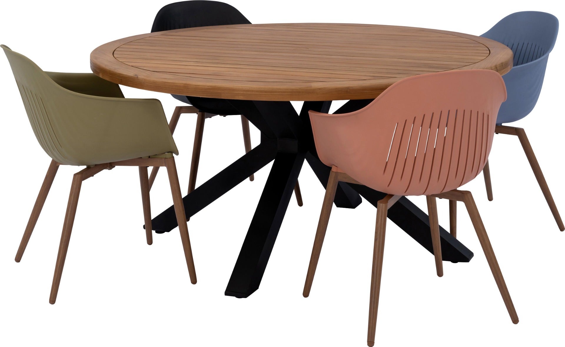 Intratuin 4-zits diningset Jurre met Joya
