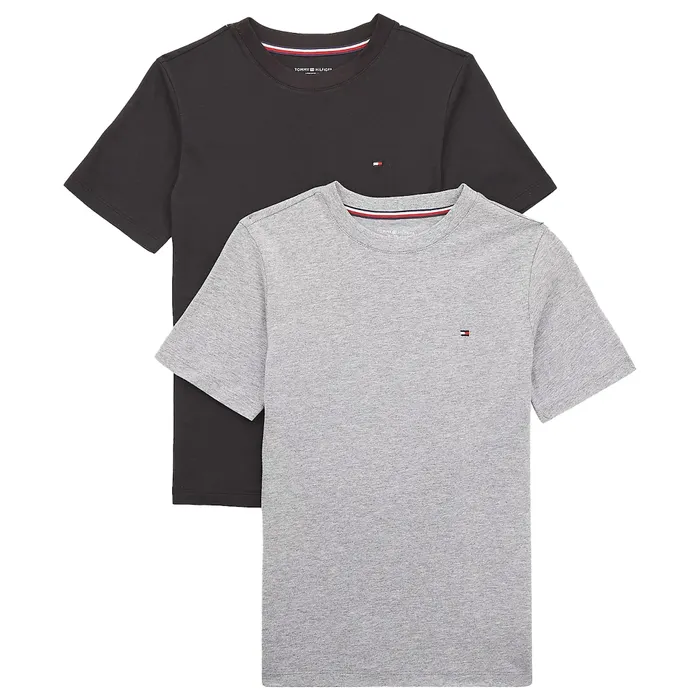 Tommy Hilfiger Crew Neck Shortsleeve Shirt Junior (2-pack)