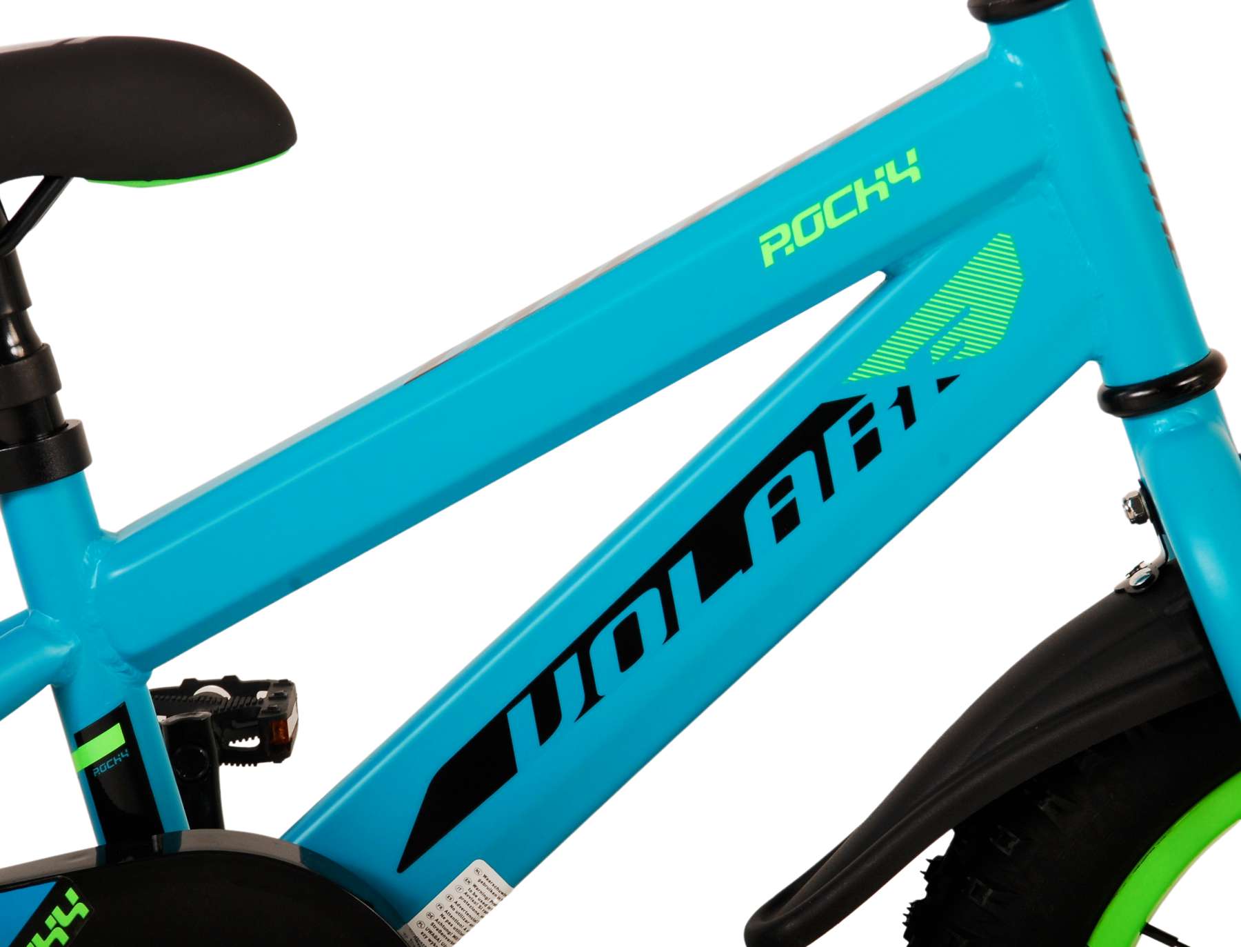 TPFSports Rocky Kinderfahrrad - Jungen - 14 Zoll - Rücktritt + Handbremse - Rot