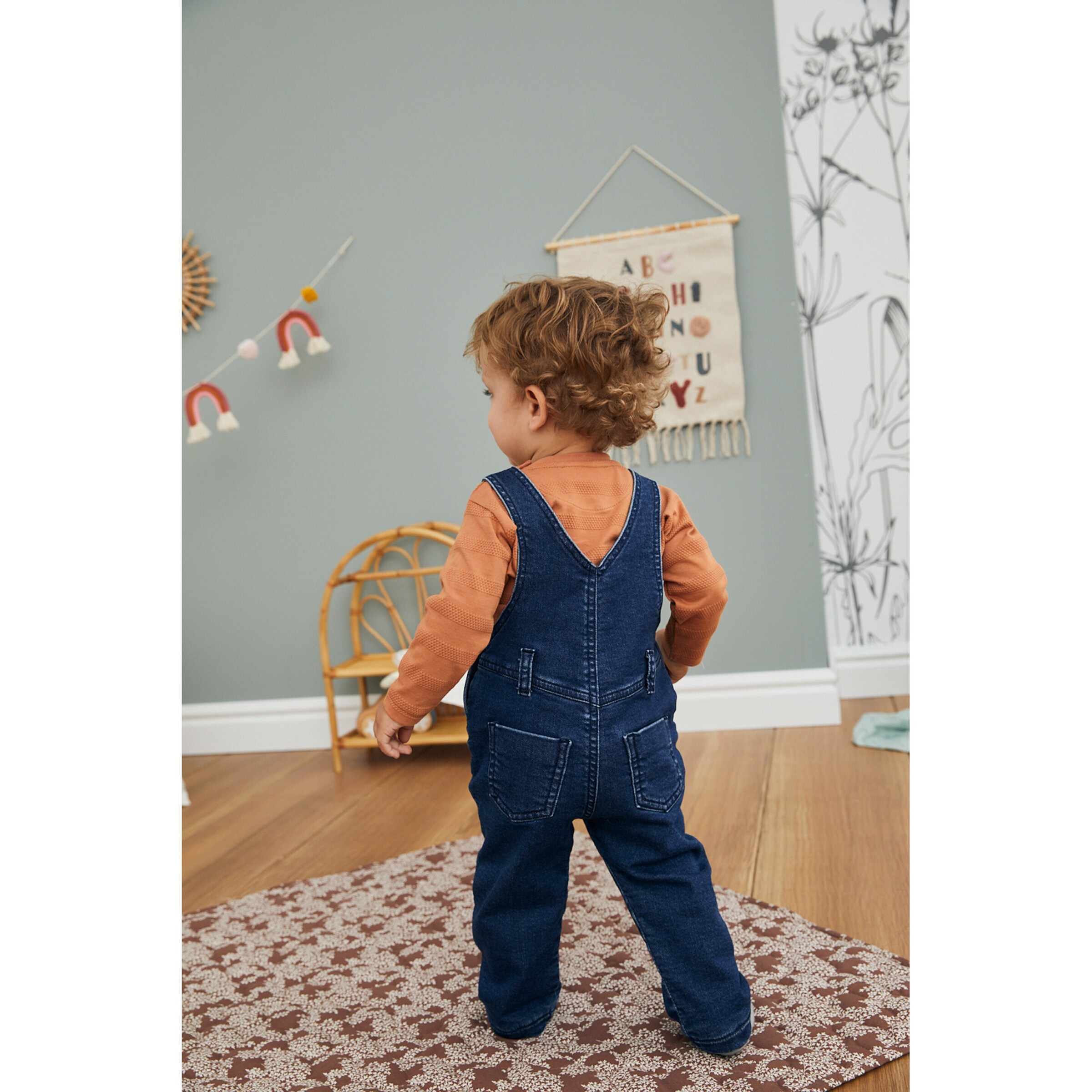 Lilletots - Boys Story Jeans-Latzhose