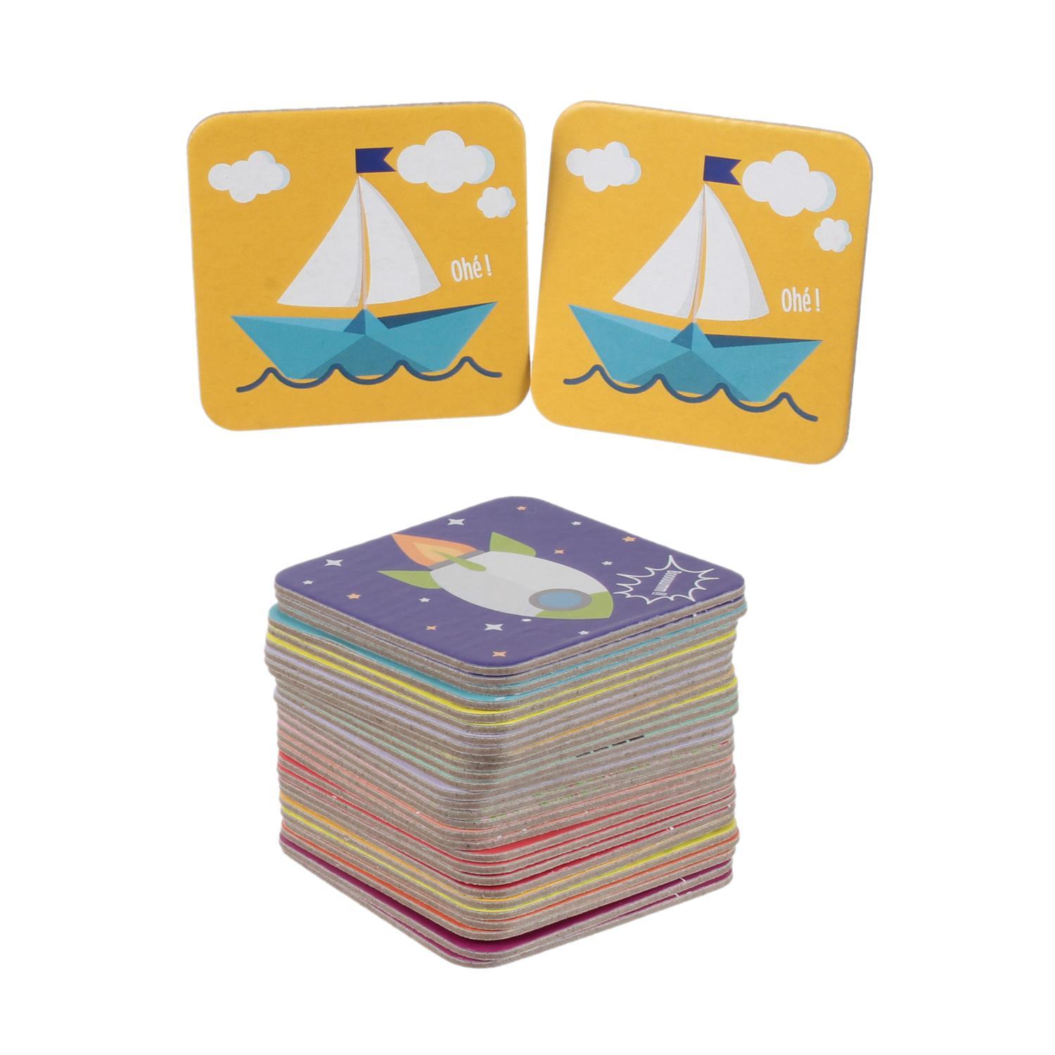 CARTE EDUCATIVE JE DEVELOPPE MA MEMOIRE X30 PIECES