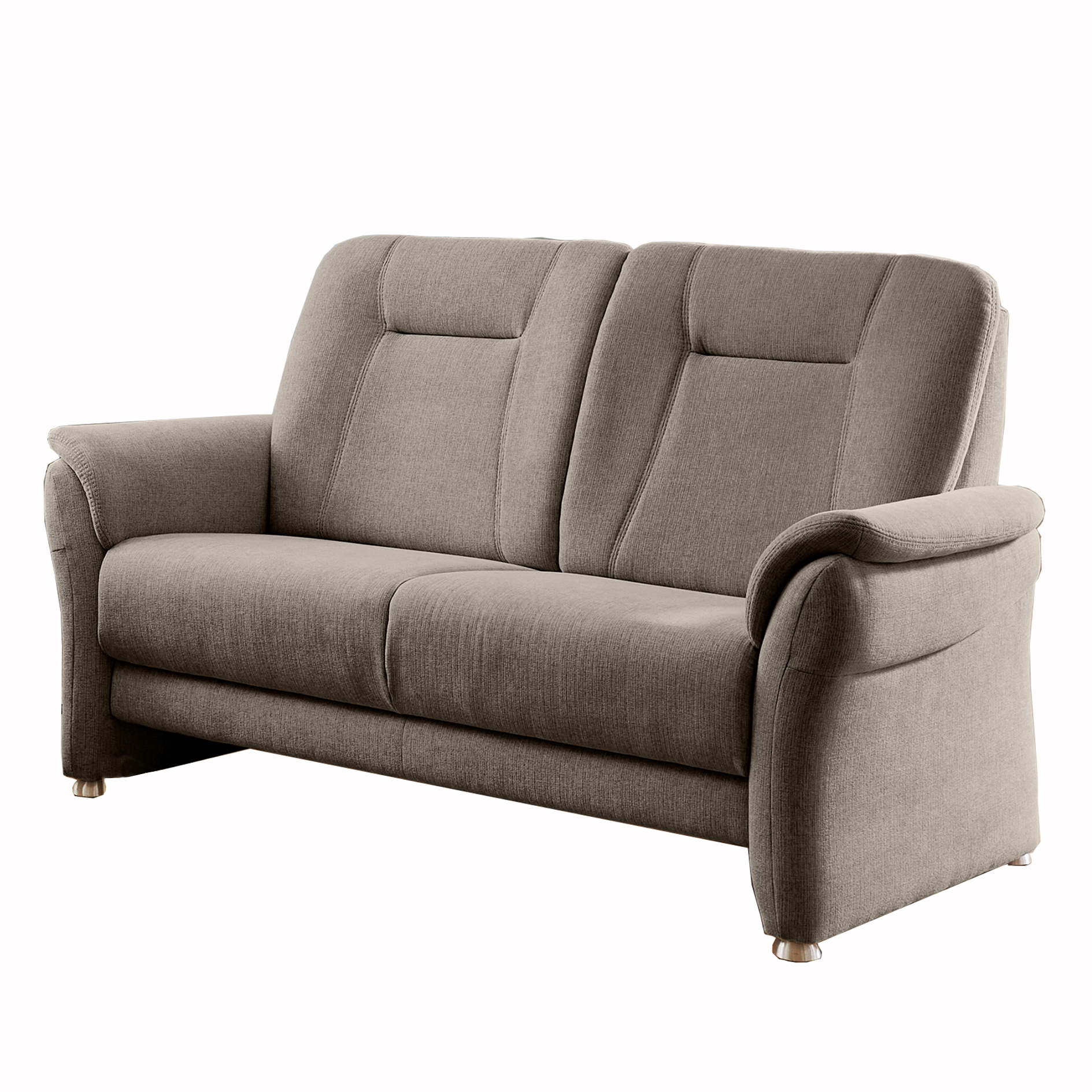 polsterpower 2,5-Sitzer-Sofa - mandel - Basismodell