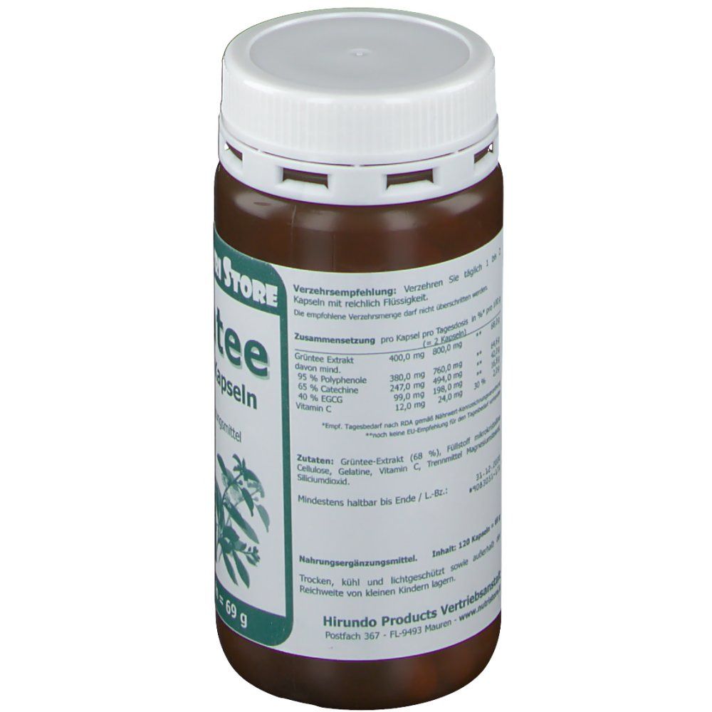 Grüntee 400 mg Catechin
