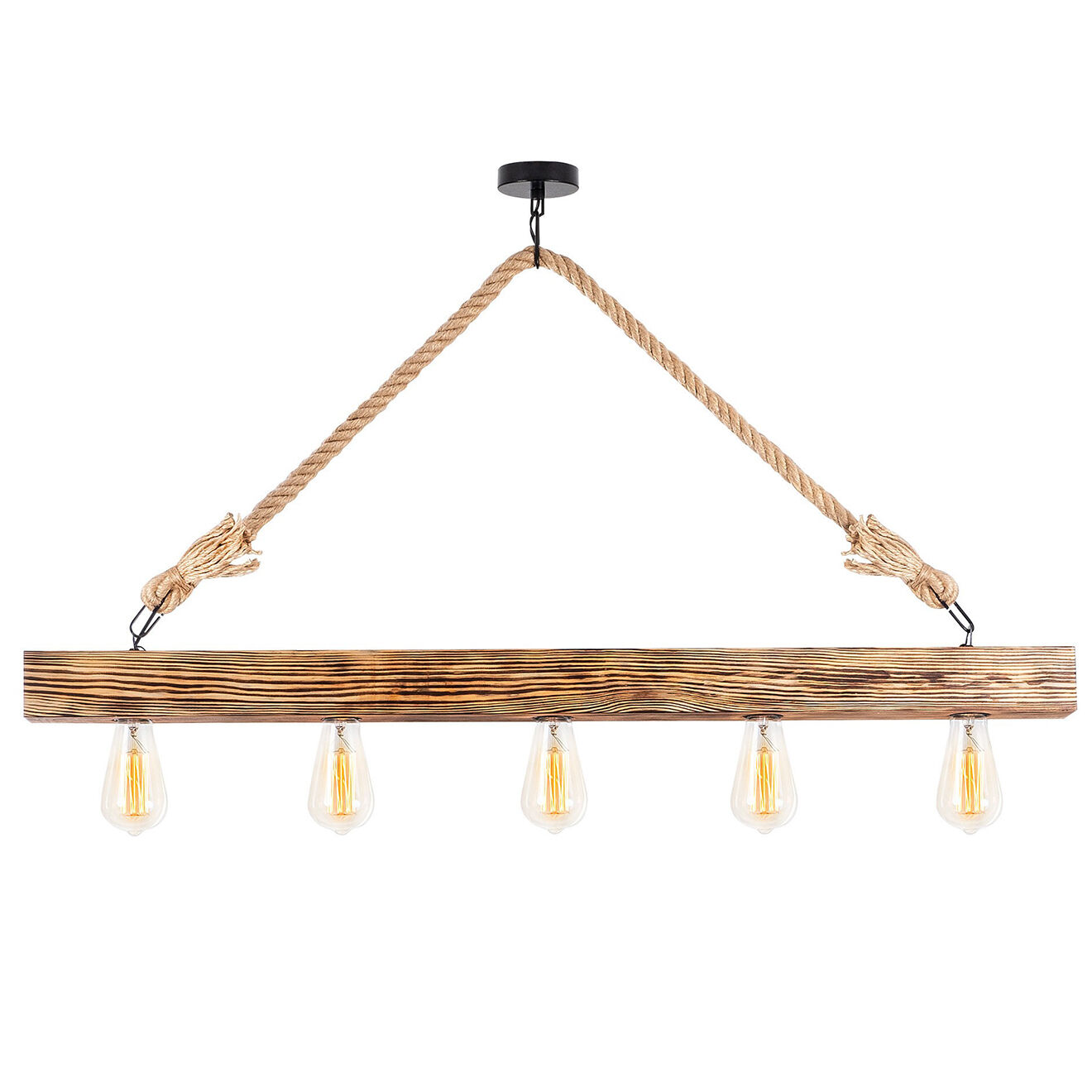 Opviq Lustre Erebos bois - 100x7x53 cm