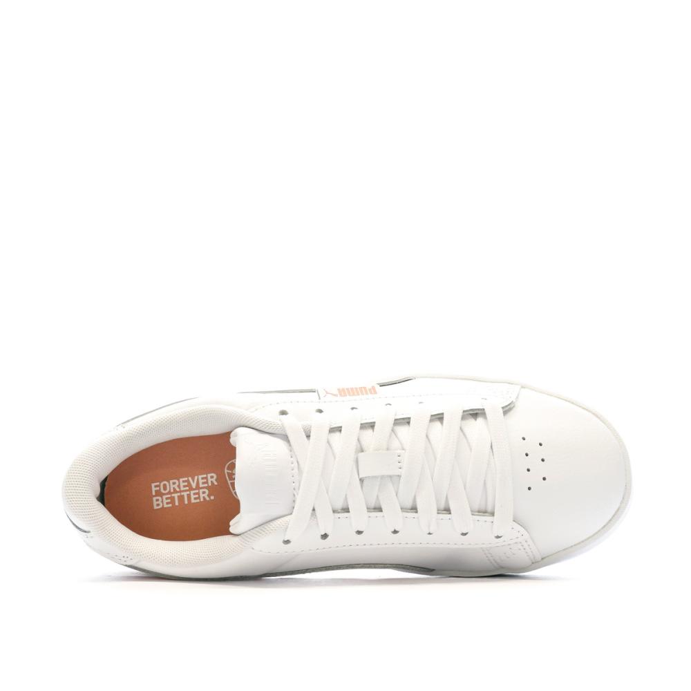 Puma Baskets Blanches/Rose Femme Puma Jada