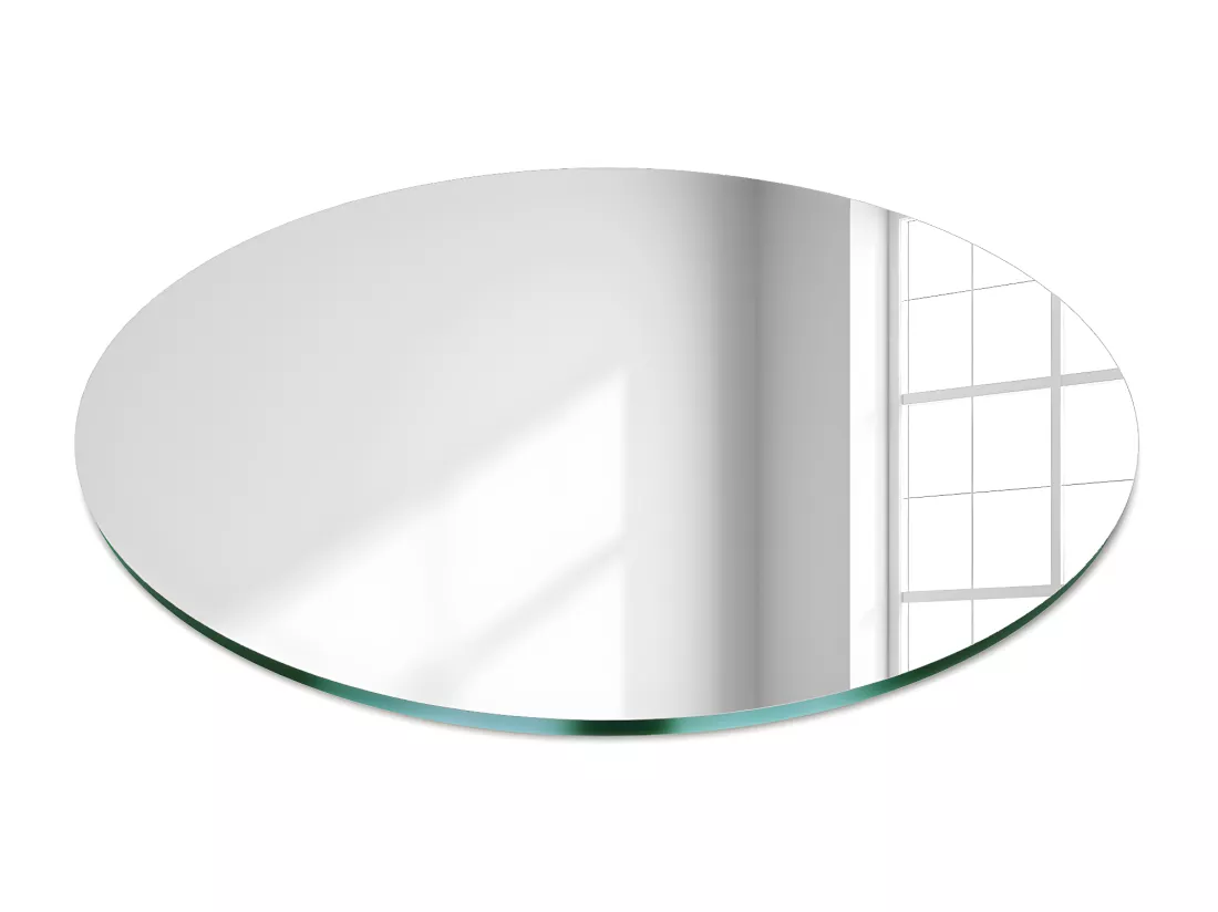 Cercle Miroir Salle de Bain Glamour Prêt à Monter Ø100