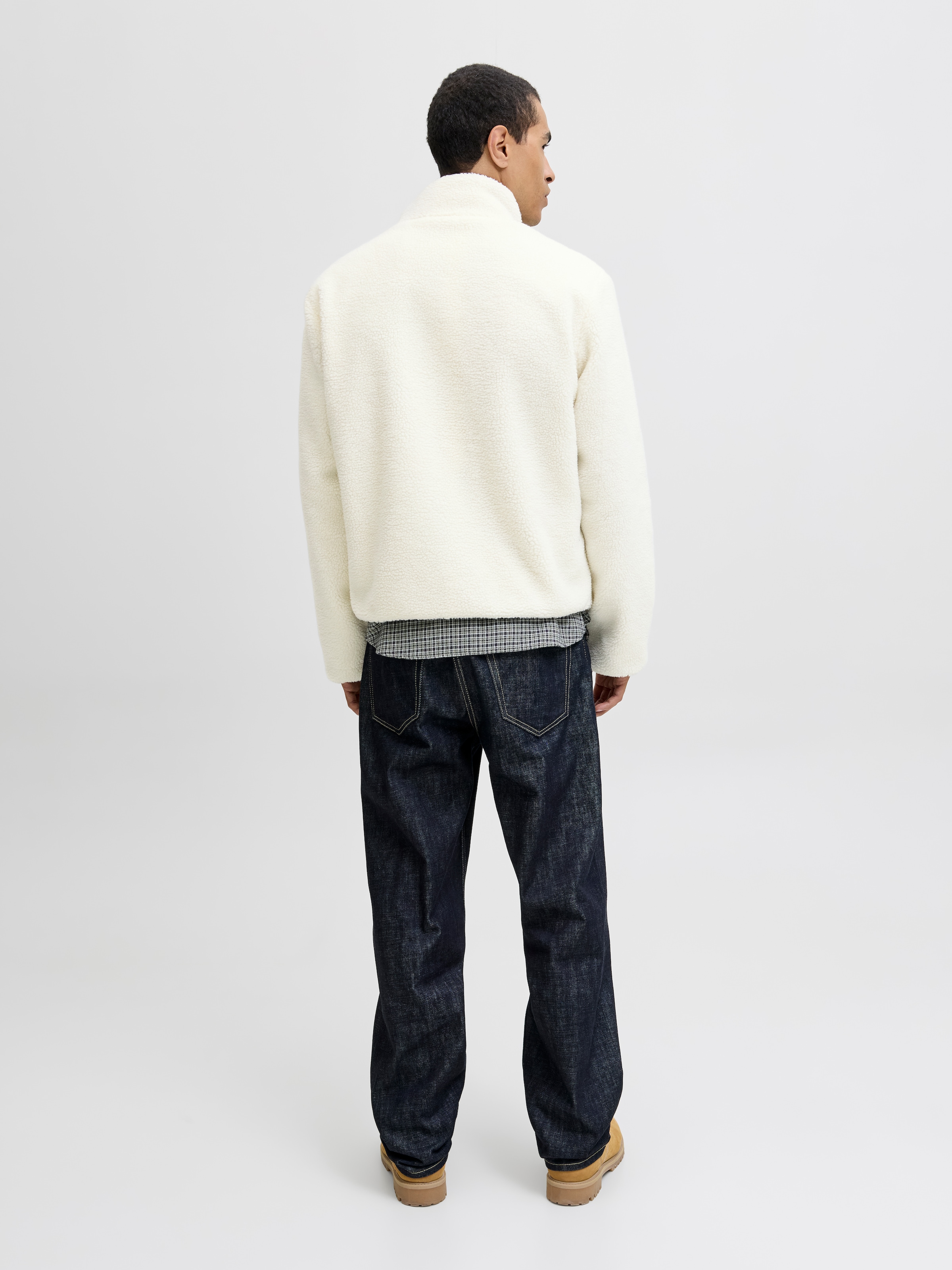 Jack & Jones Kurzjacke »JORNORREBRO TEDDY JACKET SN«