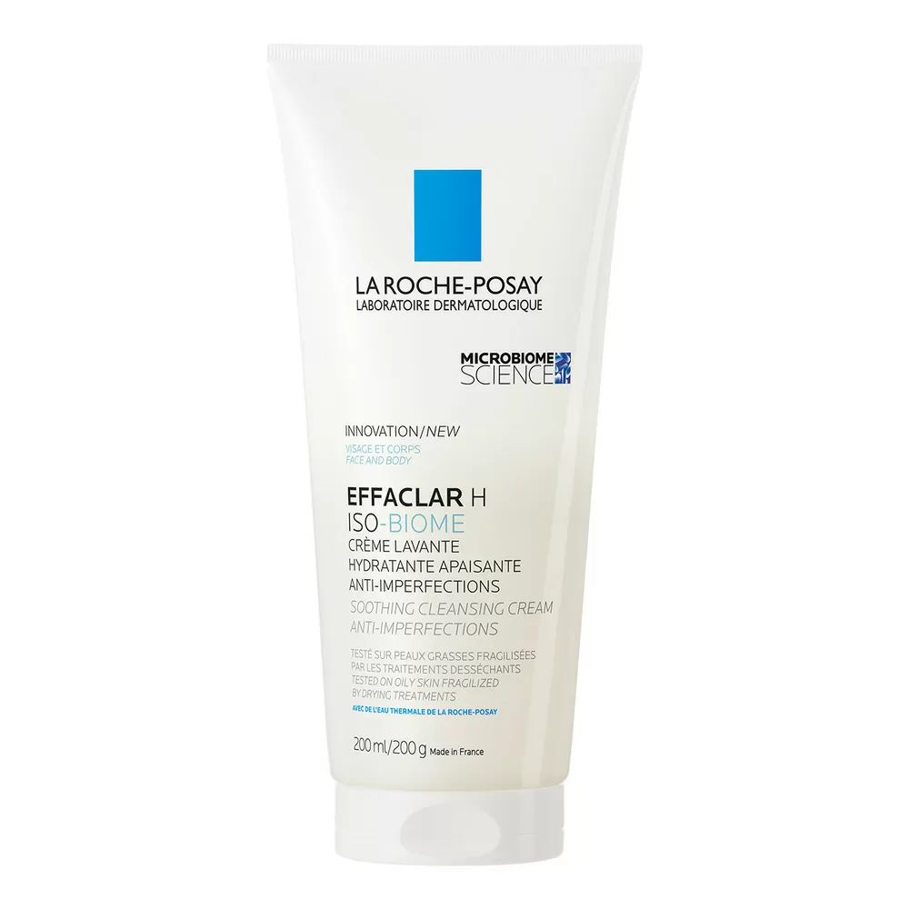 La Roche-Posay Effaclar Iso-Biome Soothing Cleansing Cream - 200 ml.