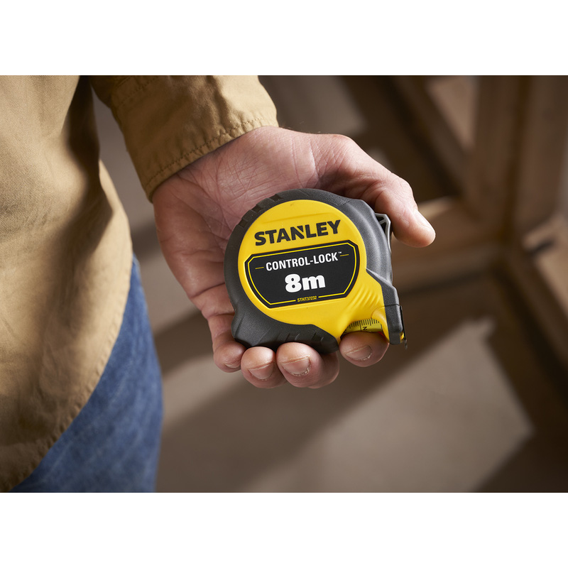Stanley Control-Lock rolbandmaat 8m 25mm