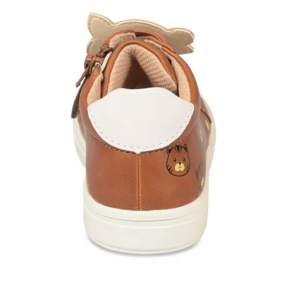 Baskets MARRON CHARLIE & FRIENDS