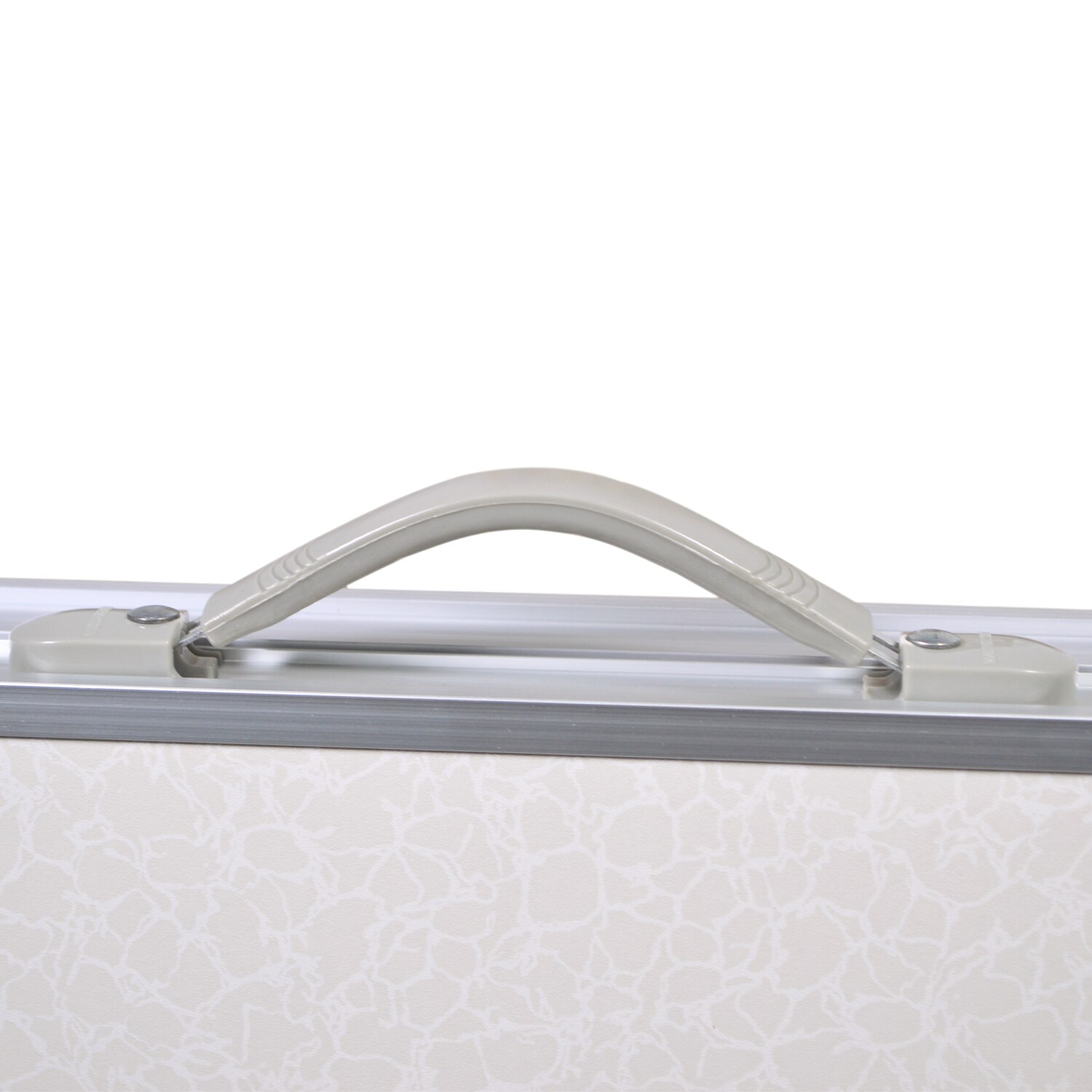 TroniTechnik® Gartentisch Tisch klappbar Kunststoff 120x60 cm Partytisch Buffettisch Klapptisch, zusammenklappbar ,Tragegriff