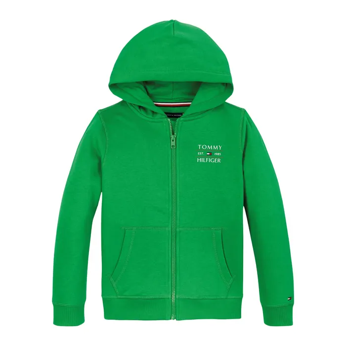Tommy Hilfiger Flag Logo Zip Sweatvest Junior