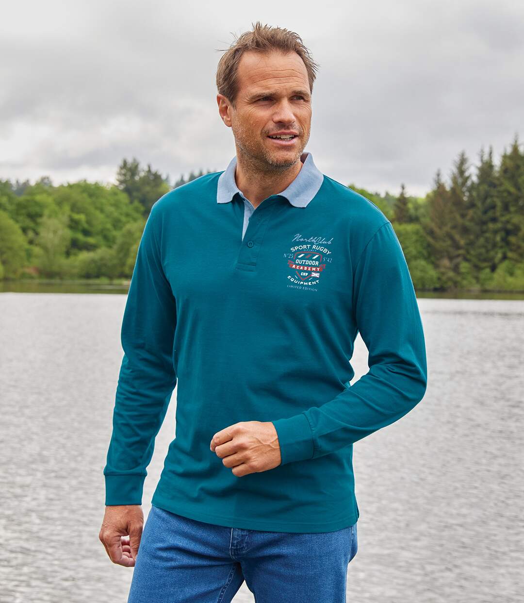 Lot de 2 Polos Rugby North Club