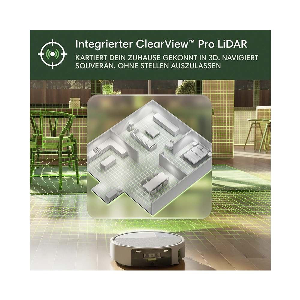 iRobot Roomba Max 705 Combo Saug- und Wischroboter weiss