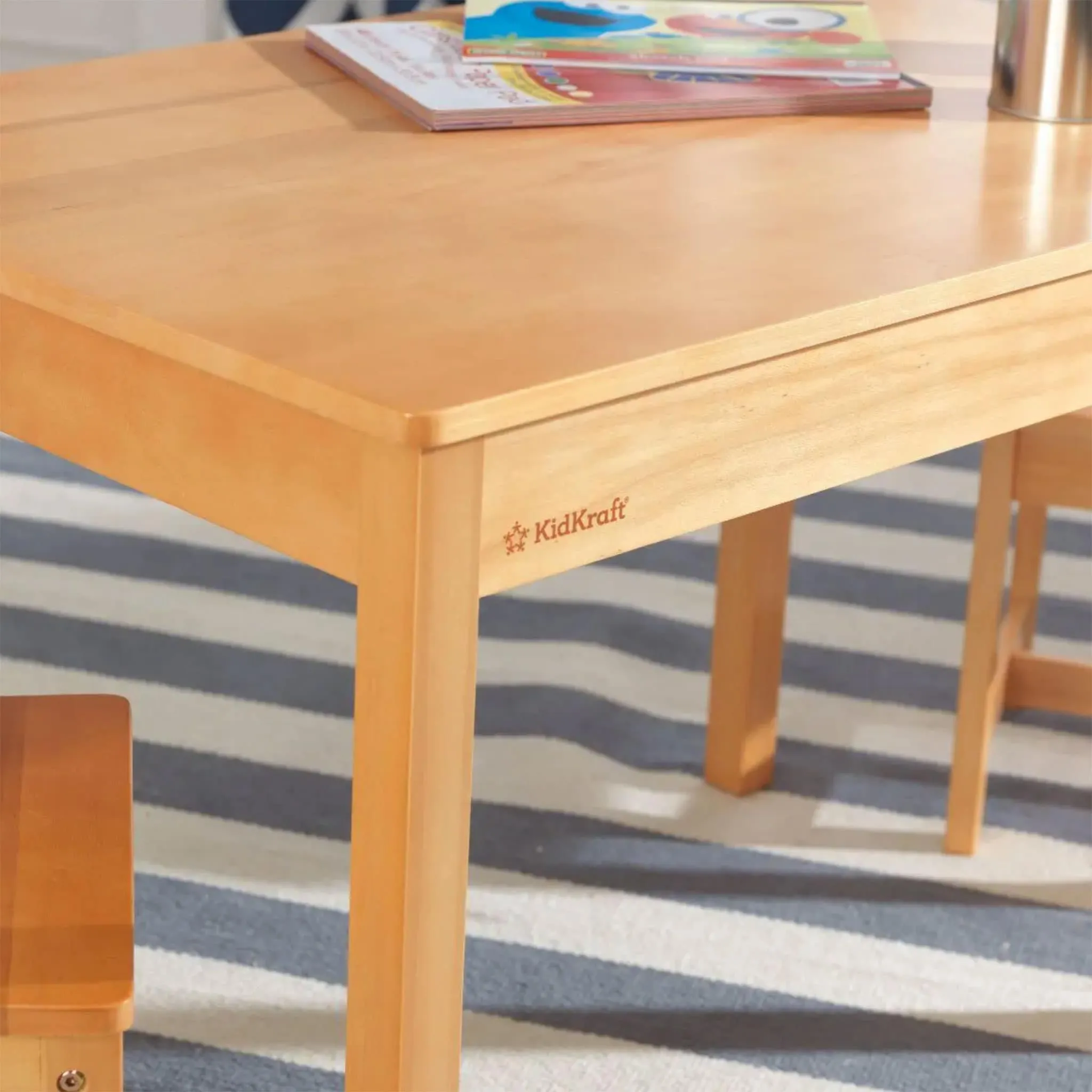KidKraft Table et 2 Chaises pour Enfant - Naturel