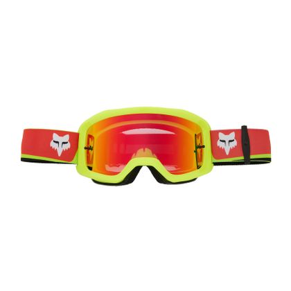 Masque cross Fox MAIN BALLAST - IRIDIUM 2024 - Noir / Rouge