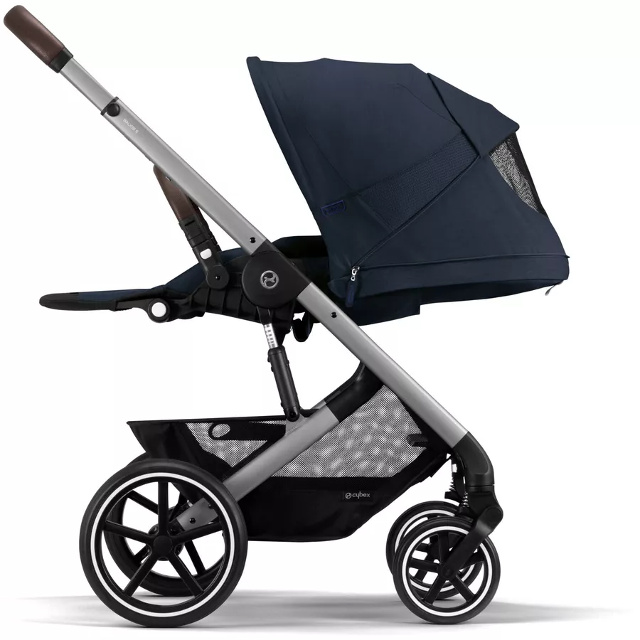 cybex GOLD Kinderwagen Balios S Lux  Silver Ocean Blue