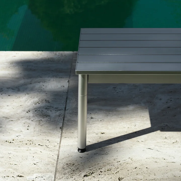 Normann Copenhagen - Ex Gartenbank, 173 x 42 cm, Aluminium