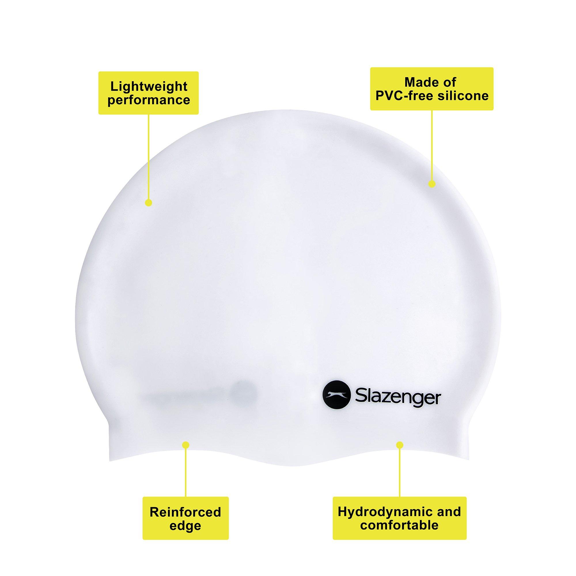Slazenger Adults Silicone Swim Cap