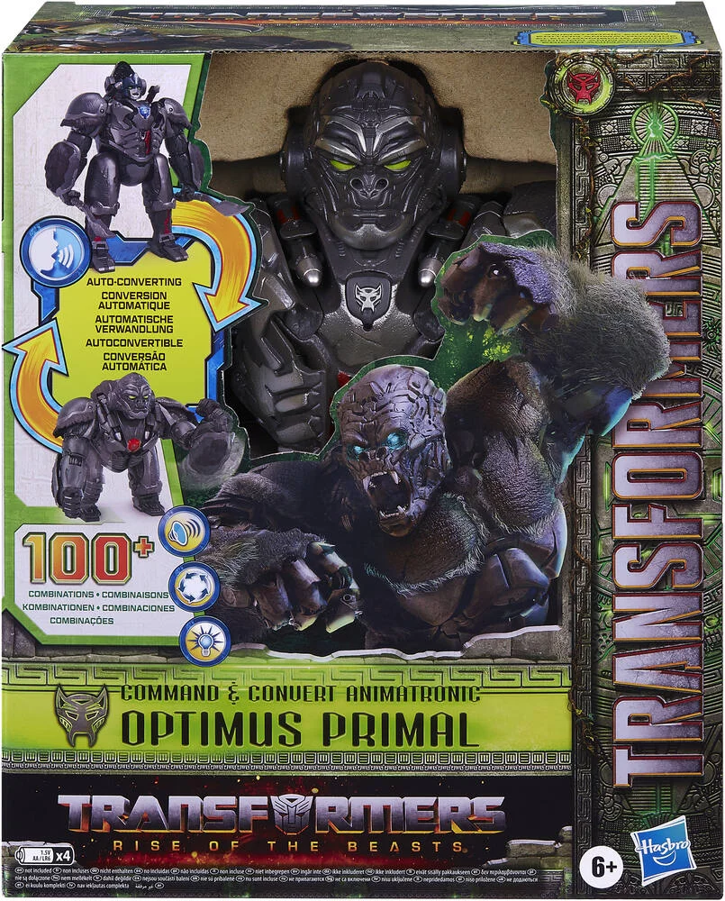 TRANFORMERS - FIGURINE OPTIMUS PRIMAL ANIMATRONIC