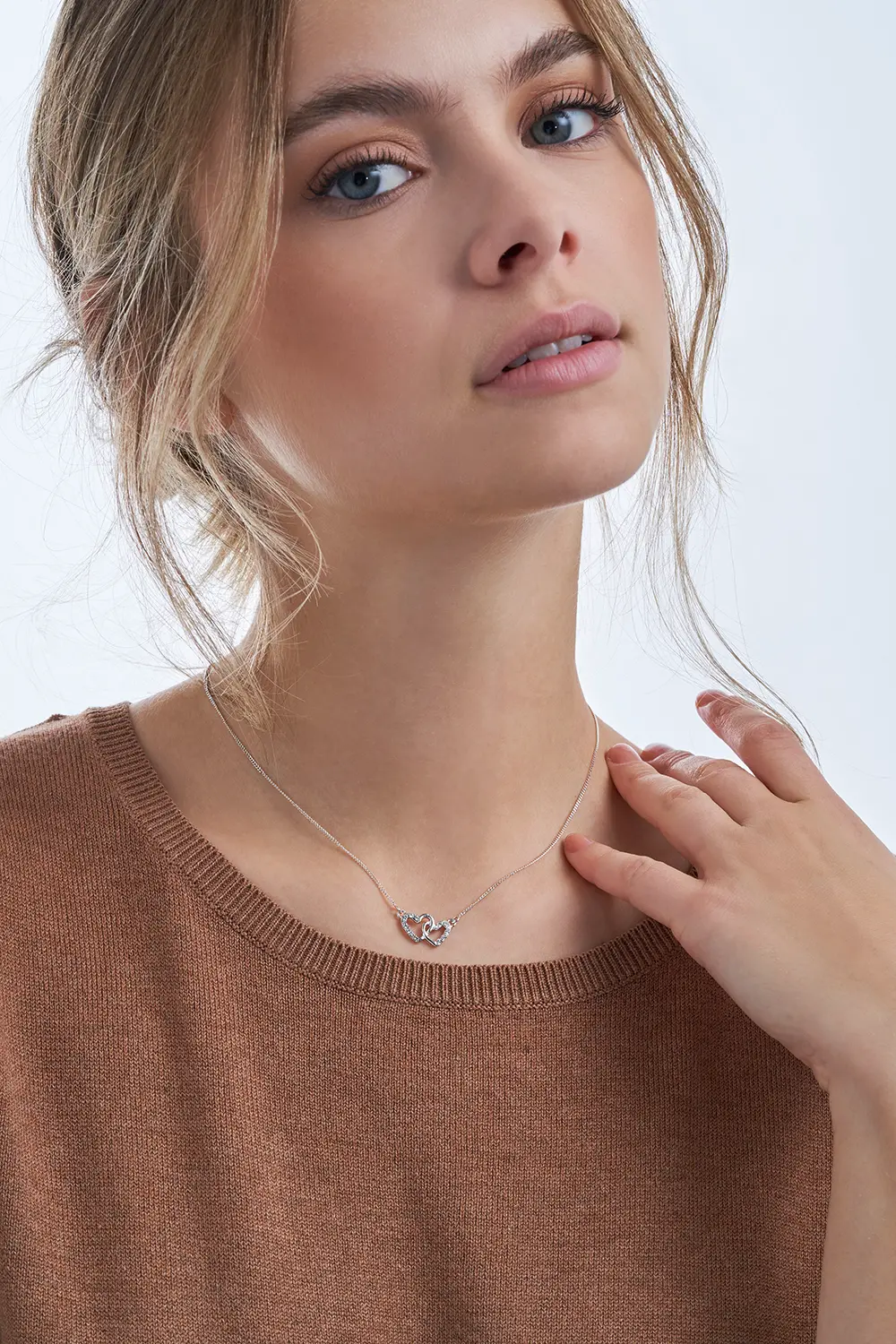 Kette - Lovely Hearts