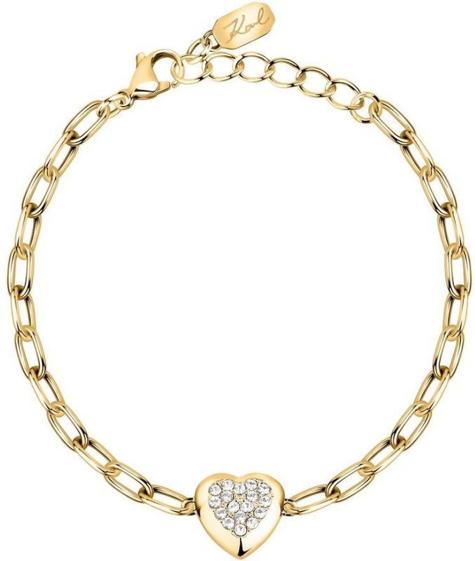 Karl Lagerfeld - KLAYD14 - Armband - Geel Goud - 16 cm