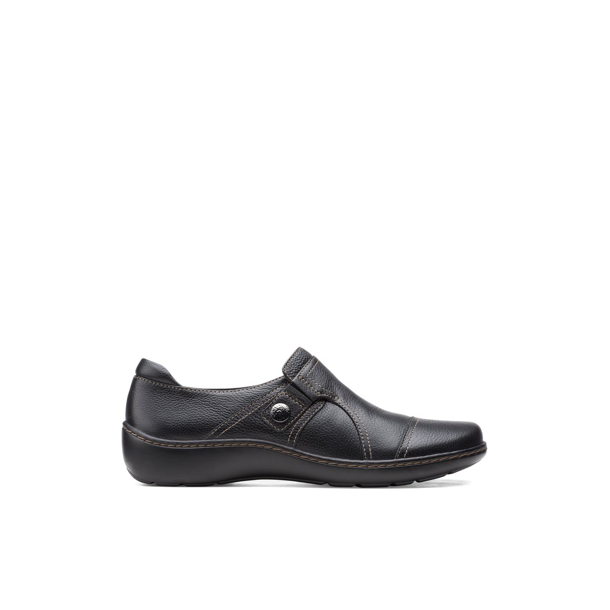 CLARKS-Cora_poppy-w-Flâneurs - Talon plat - Noir